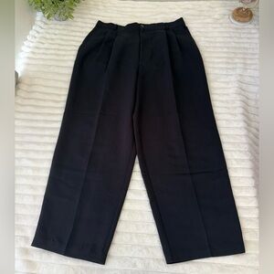 Hillard & Hanson black dress pants size 16 short